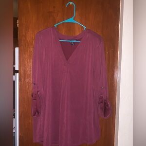 ADRIANNA PAPELL beautiful plus size blouse